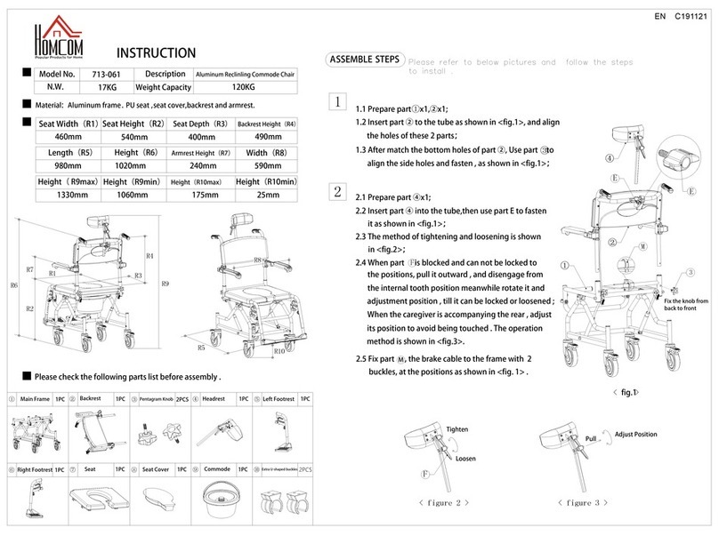 HOMCOM 713-061 User manual