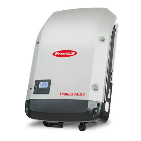FRO­NIUS Primo 3.0-1 installation instructions