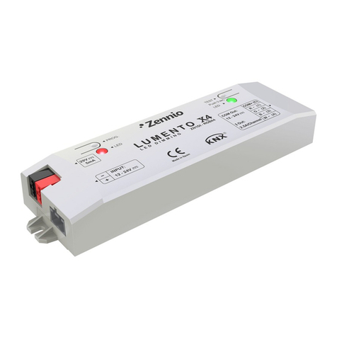 Zennio ZN1DI-RGBX4 quick start guide