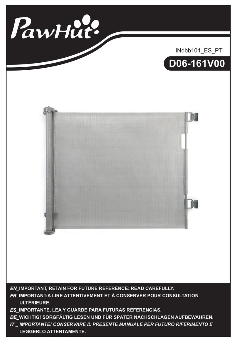 PawHut D06-161V00 manual PawHut D06-161V00 manual
