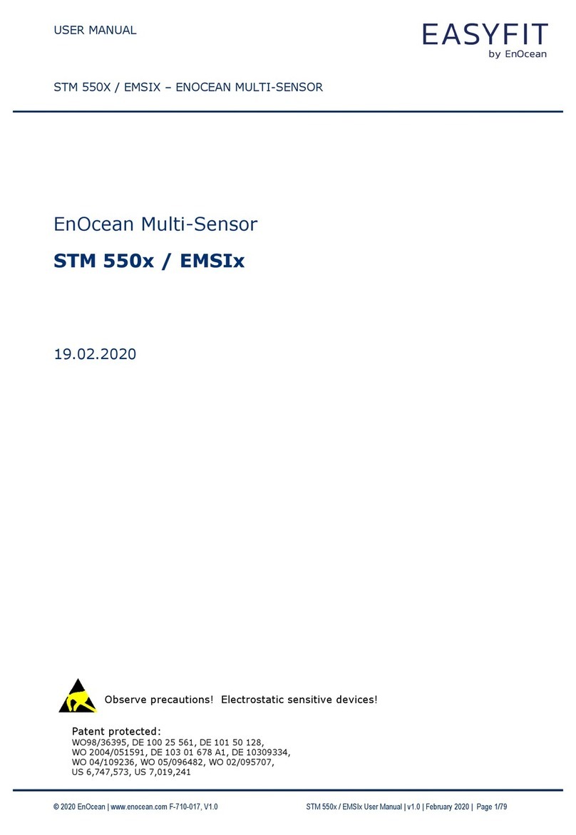 EnOcean STM 550X Series user manual