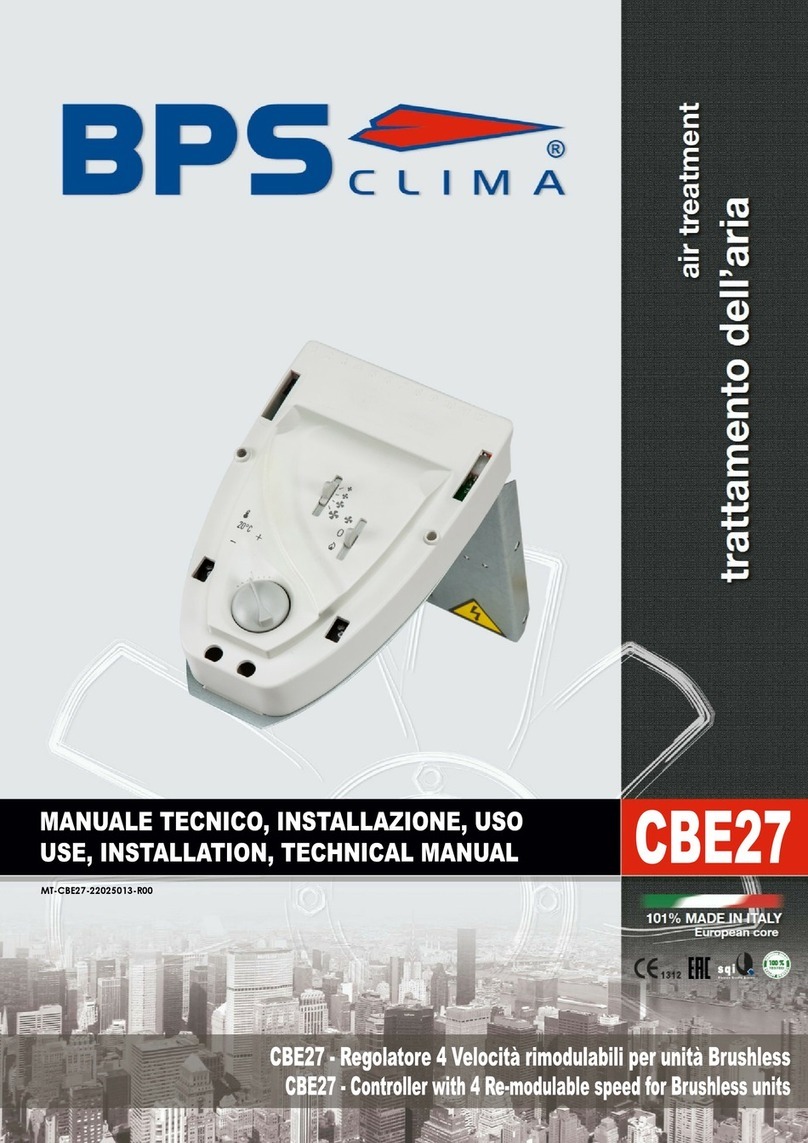 BPS CLIMA CBE27 quick start guide