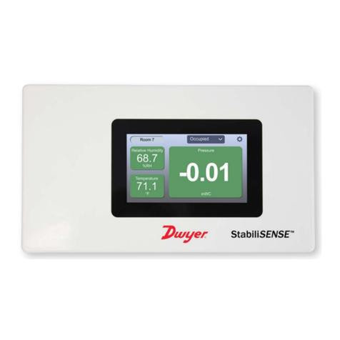 Dwyer Instruments StabiliSENSE RSMC Series Installation and operating instructions