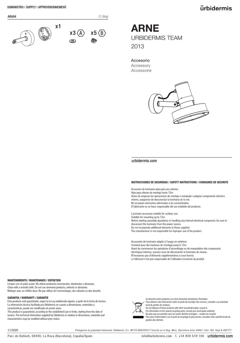 urbidermis ARNE User manual