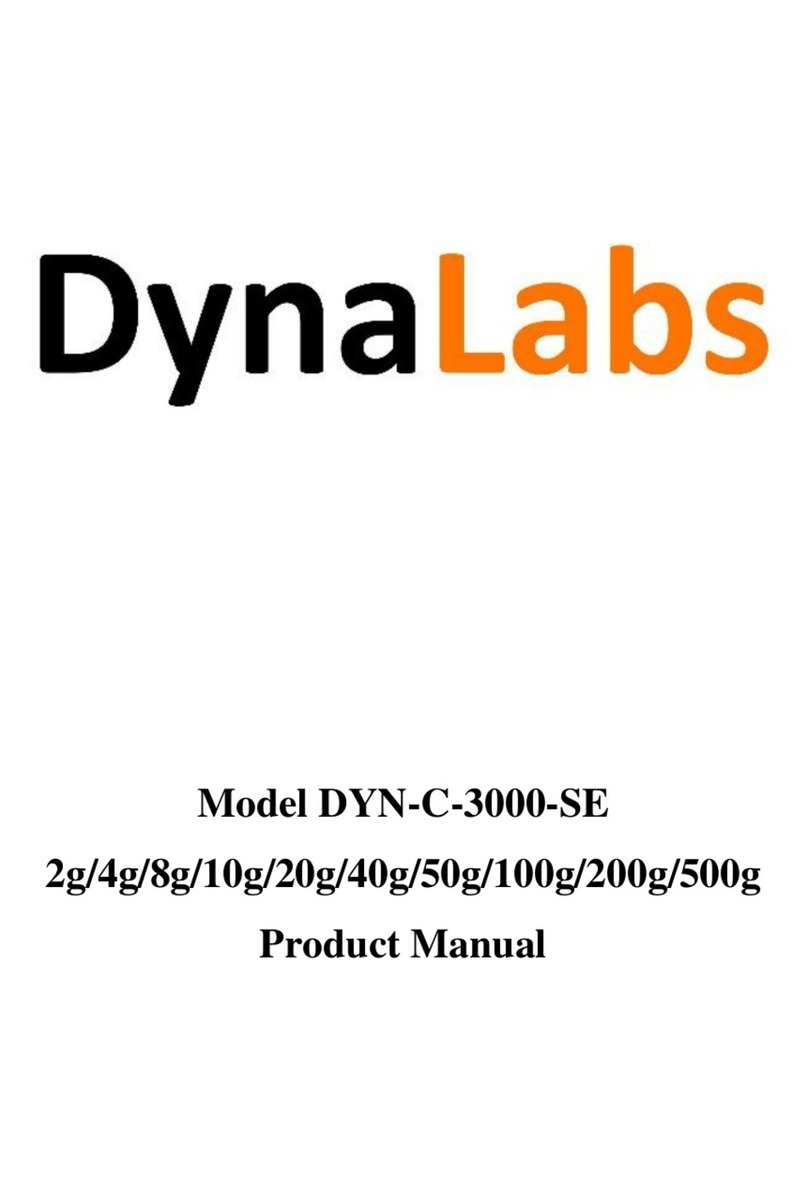 Dynalab DYN-C-3000-SE product manual