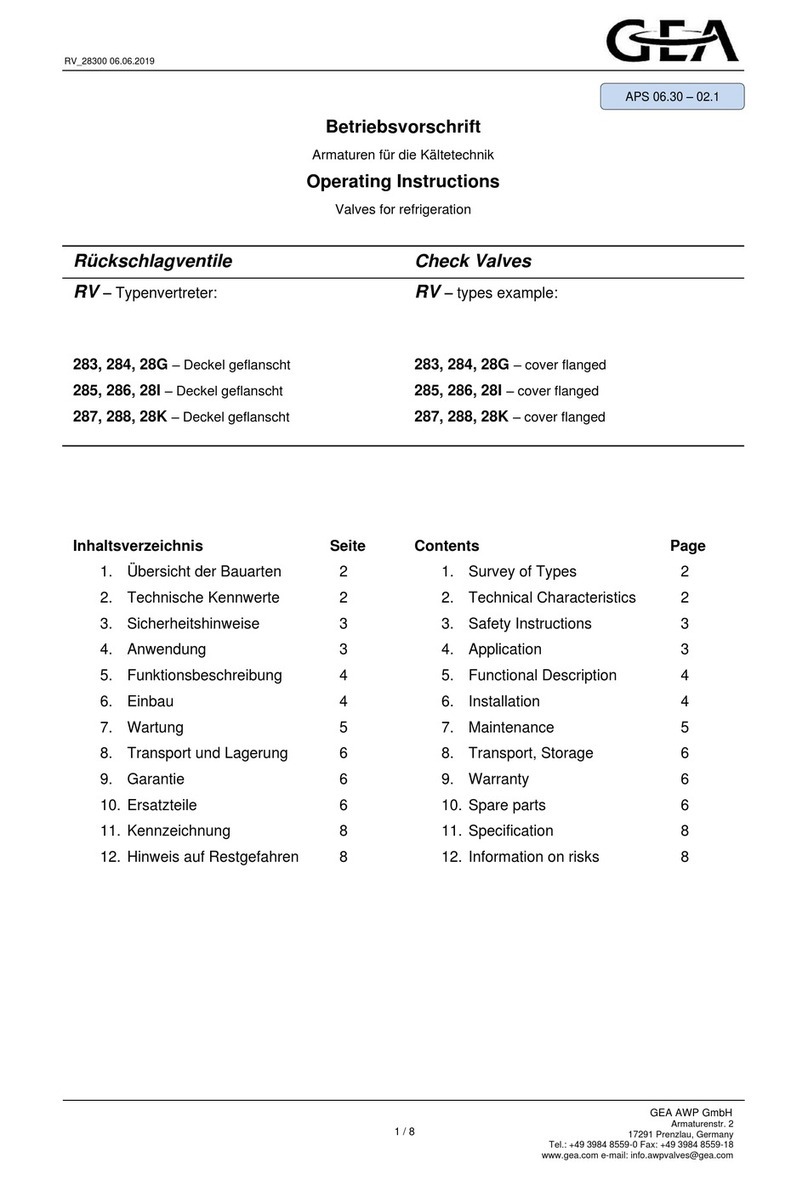 GEA 283 User manual
