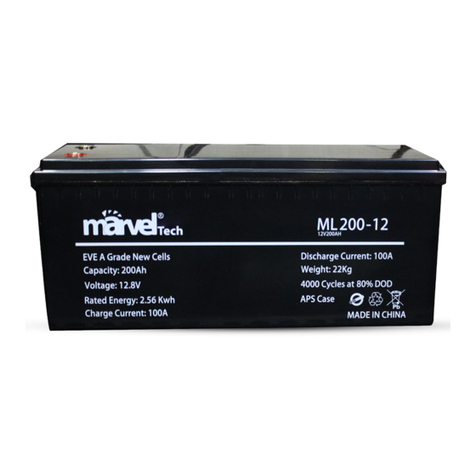 Marvel ML-150-12 Installation & operation manual