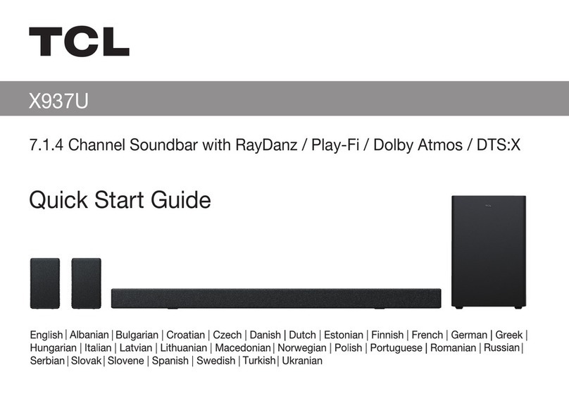 TCL X937U quick start guide