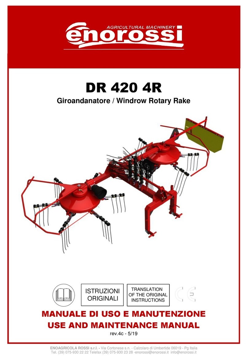 enorossi DR 420 4R Use and maintenance manual