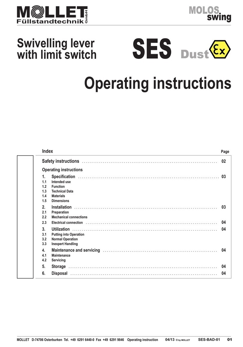 Mollet SES operating instructions