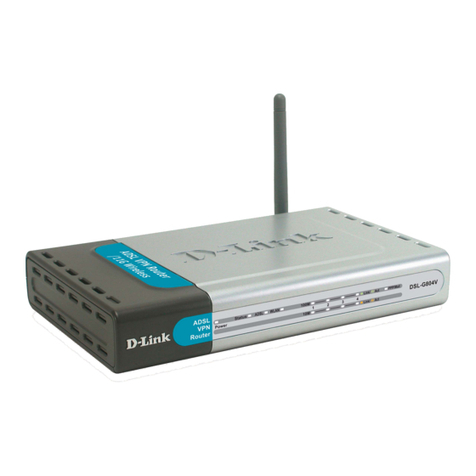 D-Link DSL-G804V User manual