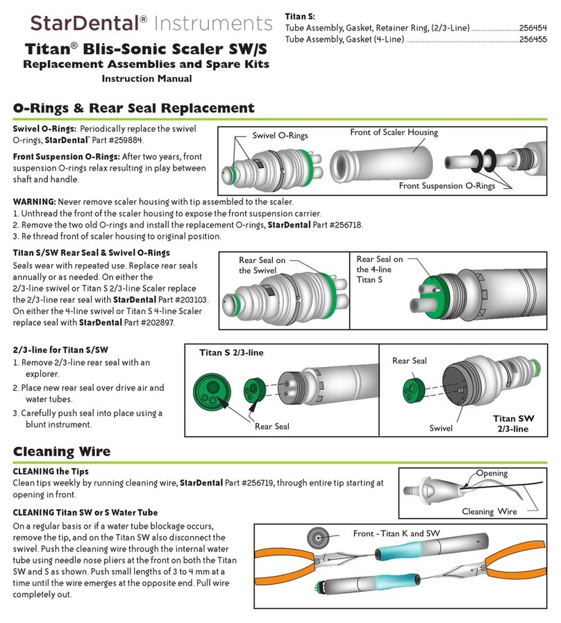 StarDental Titan S instruction manual
