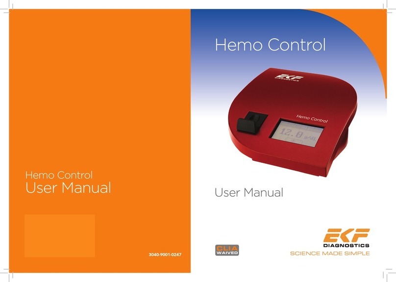 EKF Diagnostics Hemo Control user manual