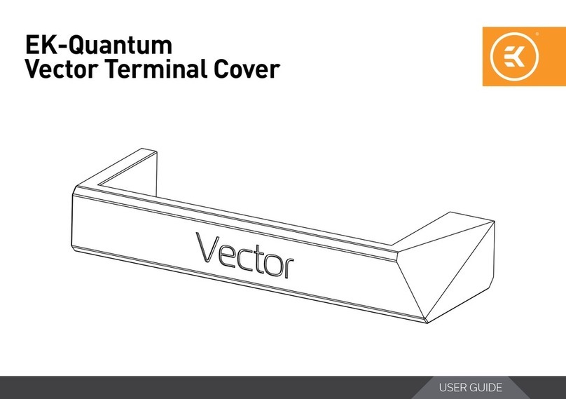 EK-Quantum Vector Terminal Cover user guide