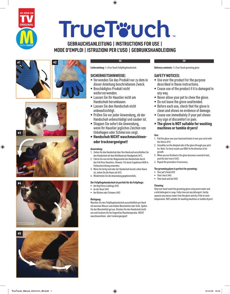 MediaShop TrueTouch User manual