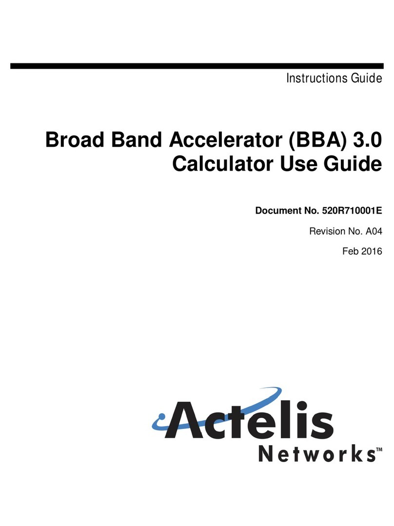 Actelis Networks ABA 2.0 LP SR Instruction guide