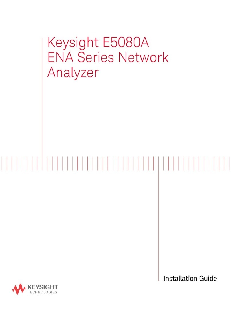 Keysight E5080A installation guide
