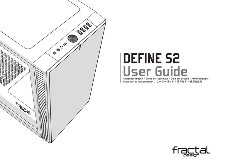 Fractal design DEFINE S2 VISION user guide