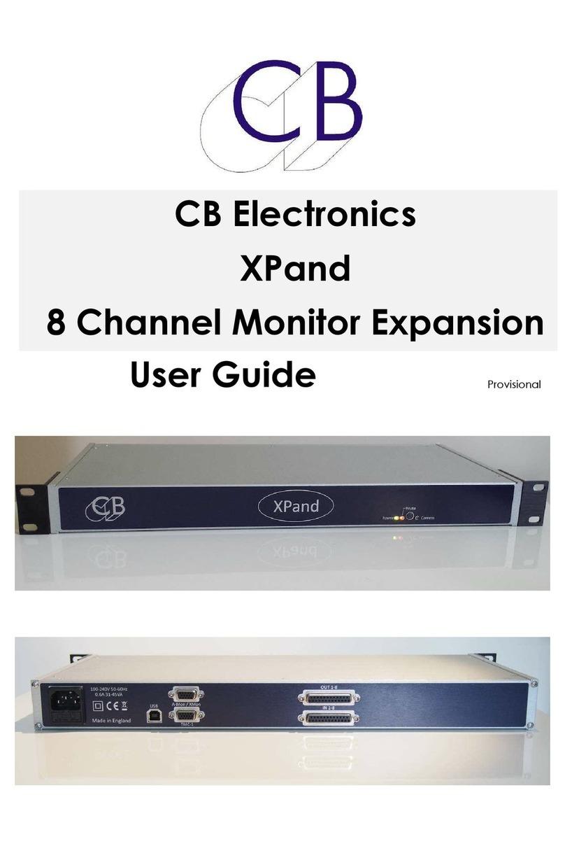 CB ELECTRONICS XPand user guide