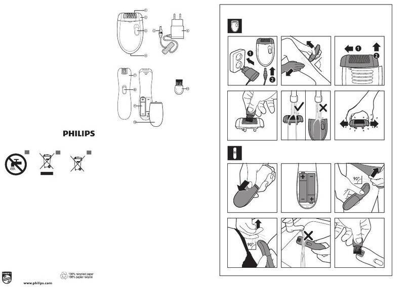 Philips HP6550 User manual