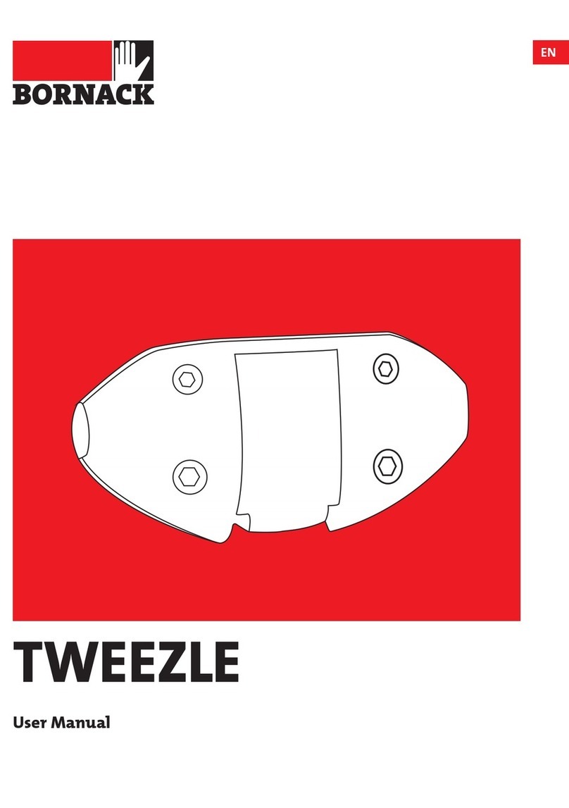 Bornack TWEEZLE User manual