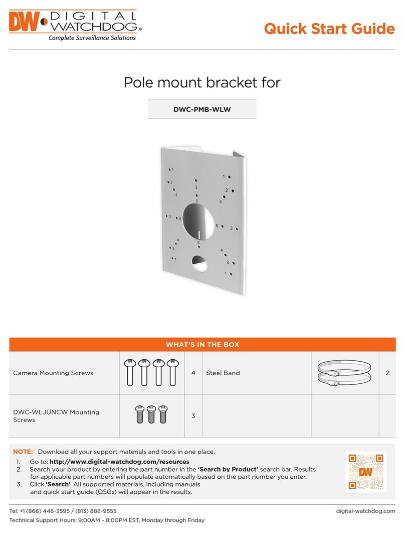 Digital Watchdog DWC-PMB-WLW quick start guide