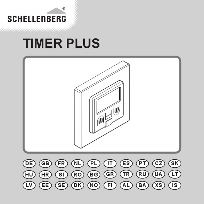 Schellenberg TIMER PLUS manual