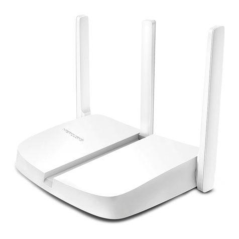 Mercusys MW305R Quick installation guide
