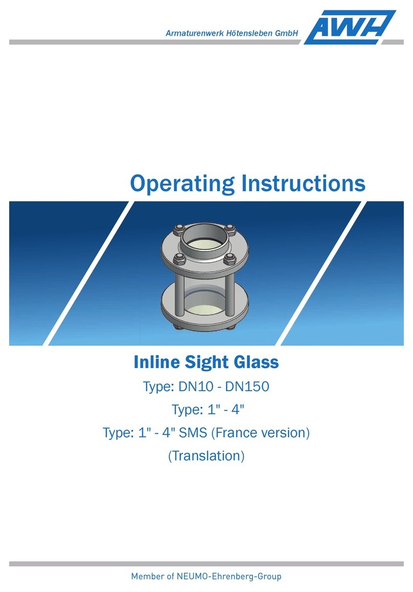 AWH DN10 operating instructions