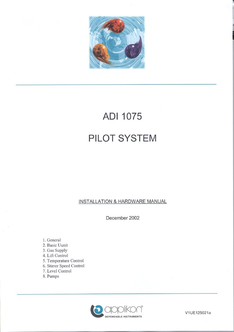 Applikon ADI 1075 Installation/Hardware Manual