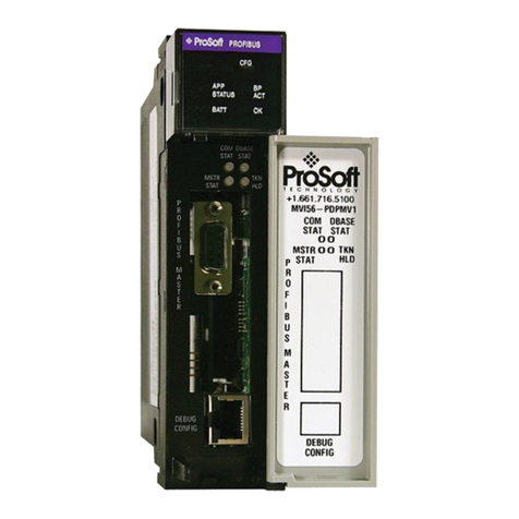 ProSoft MVI56-PDPMV1 user manual