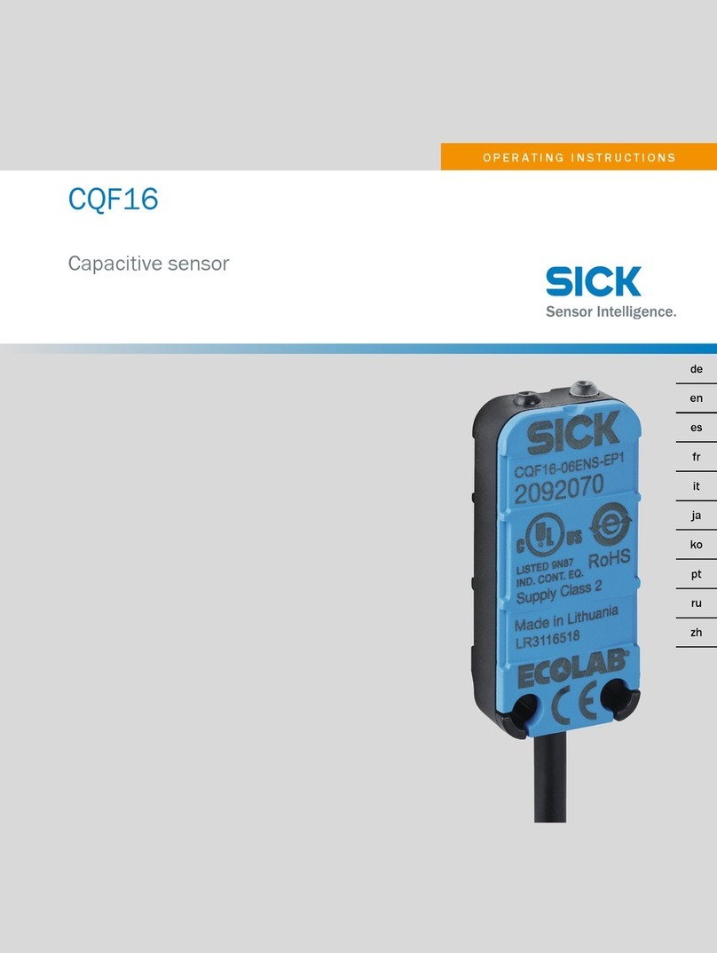 SICK CQF16 User manual