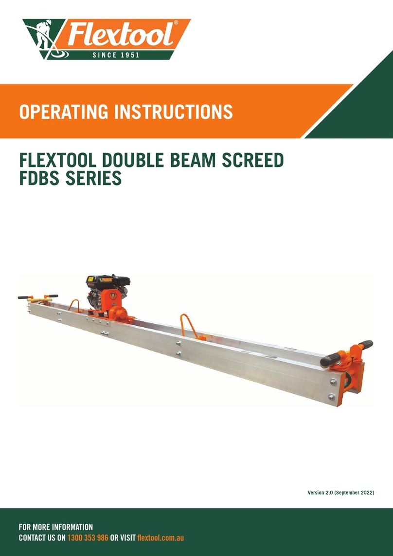 Flextool FDBS Series operating instructions