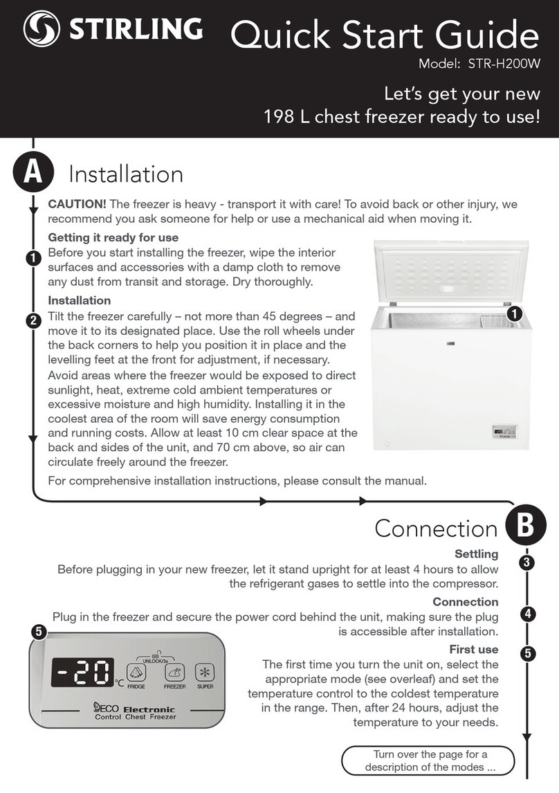 Stirling STR-H200W User manual