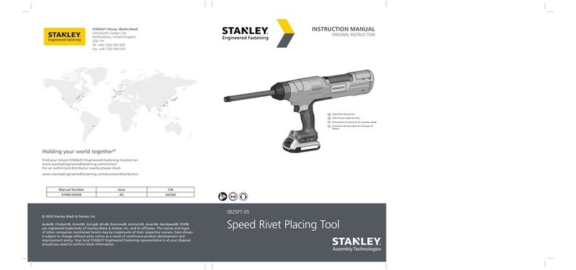 Stanley SB25PT-05 User manual
