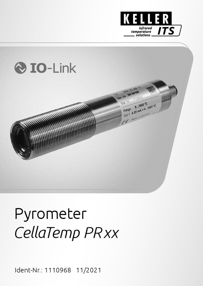 Keller CellaTemp PR11 User manual