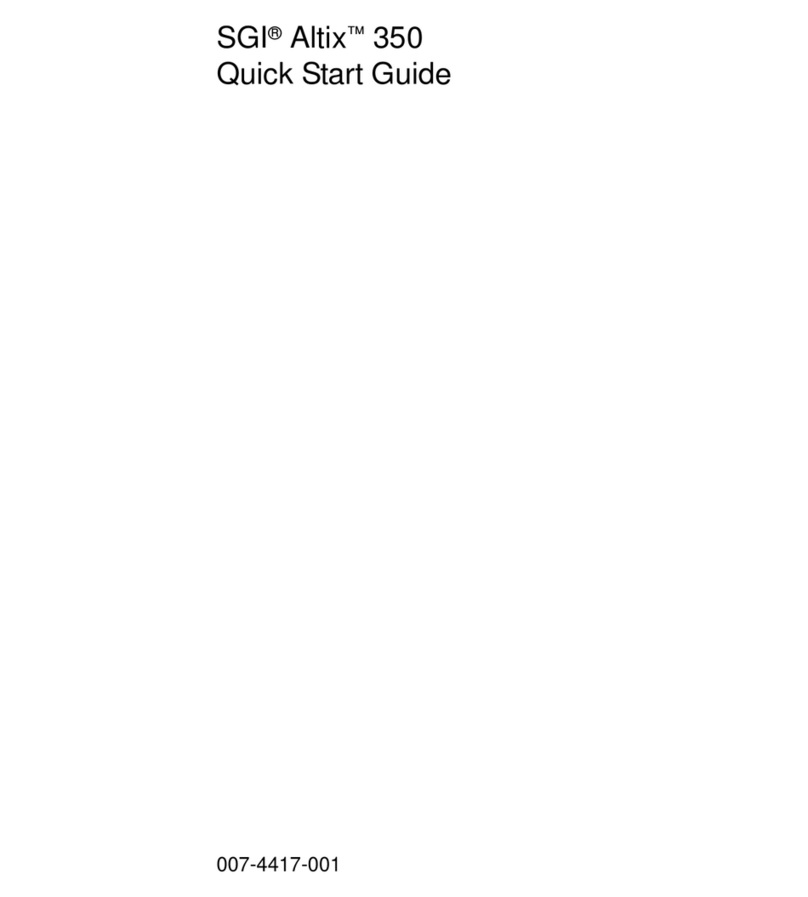 Silicon Graphics Altix 350 User manual