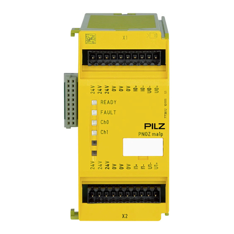 Pilz PNOZ ma1p User manual Pilz PNOZ ma1p User manual