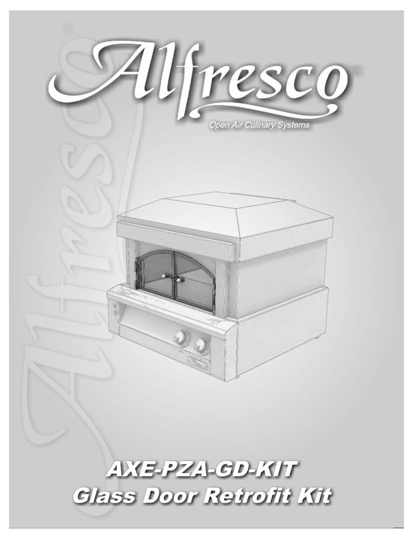 Alfresco AXE-PZA-GD-KIT User manual