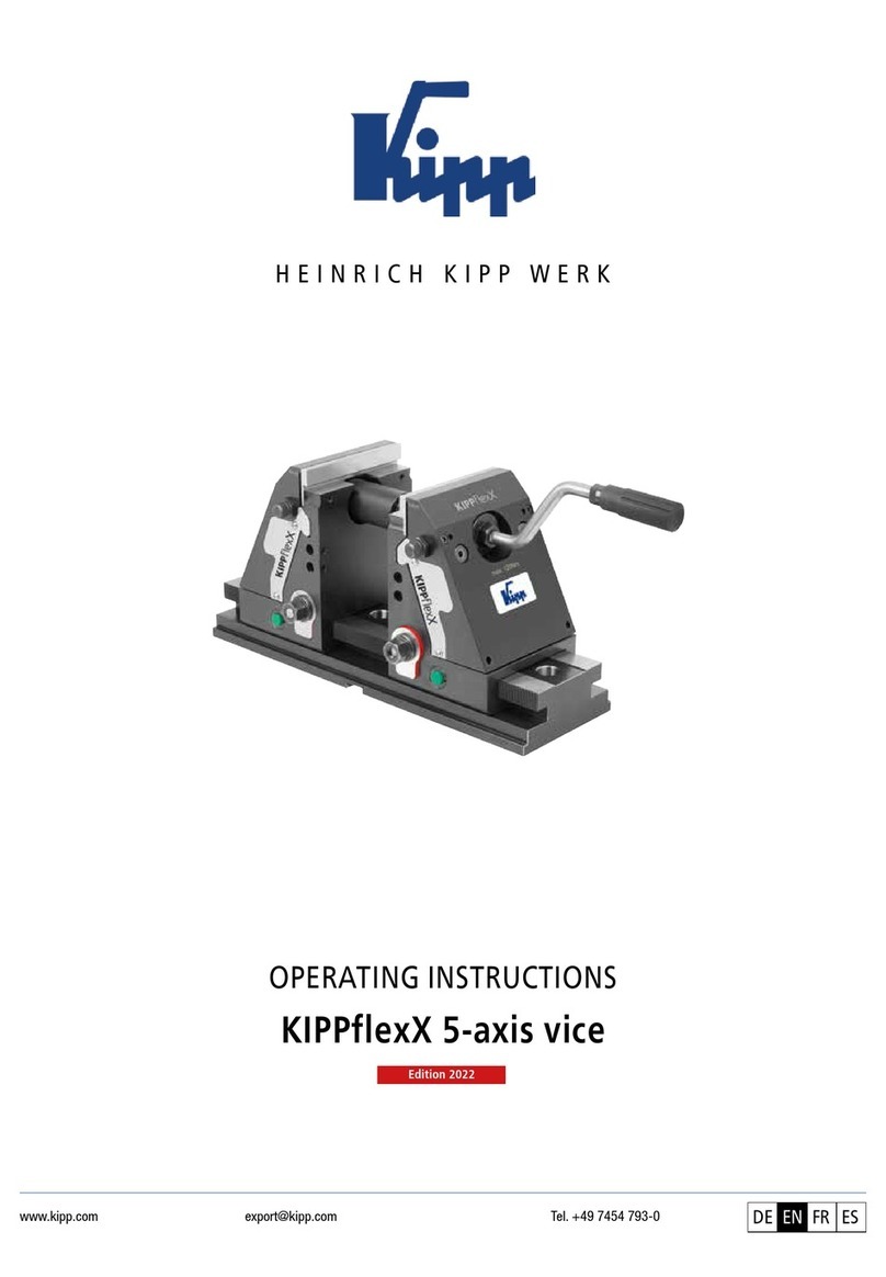 KIPP KIPPflexX K1555 operating instructions