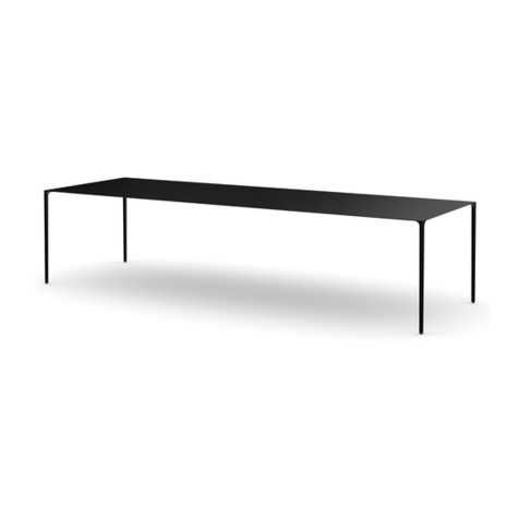 Established & Sons SURFACE TABLE User manual Established & Sons SURFACE TABLE User manual