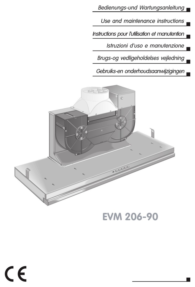 Wesco EVM 206-90 Use and maintenance instructions