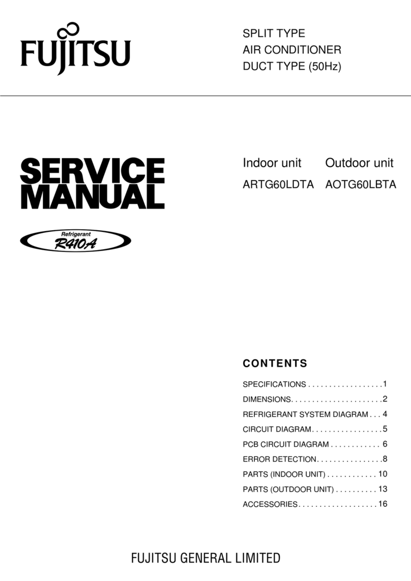 Fujitsu ARTG60LDTA User manual