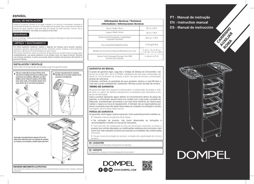 DOMPEL ROMA instruction manual DOMPEL ROMA instruction manual