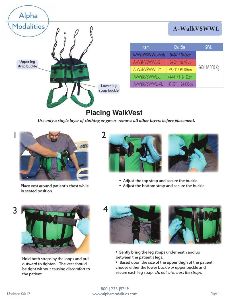Alpha Modalities A-WalkVSWWL quick start guide
