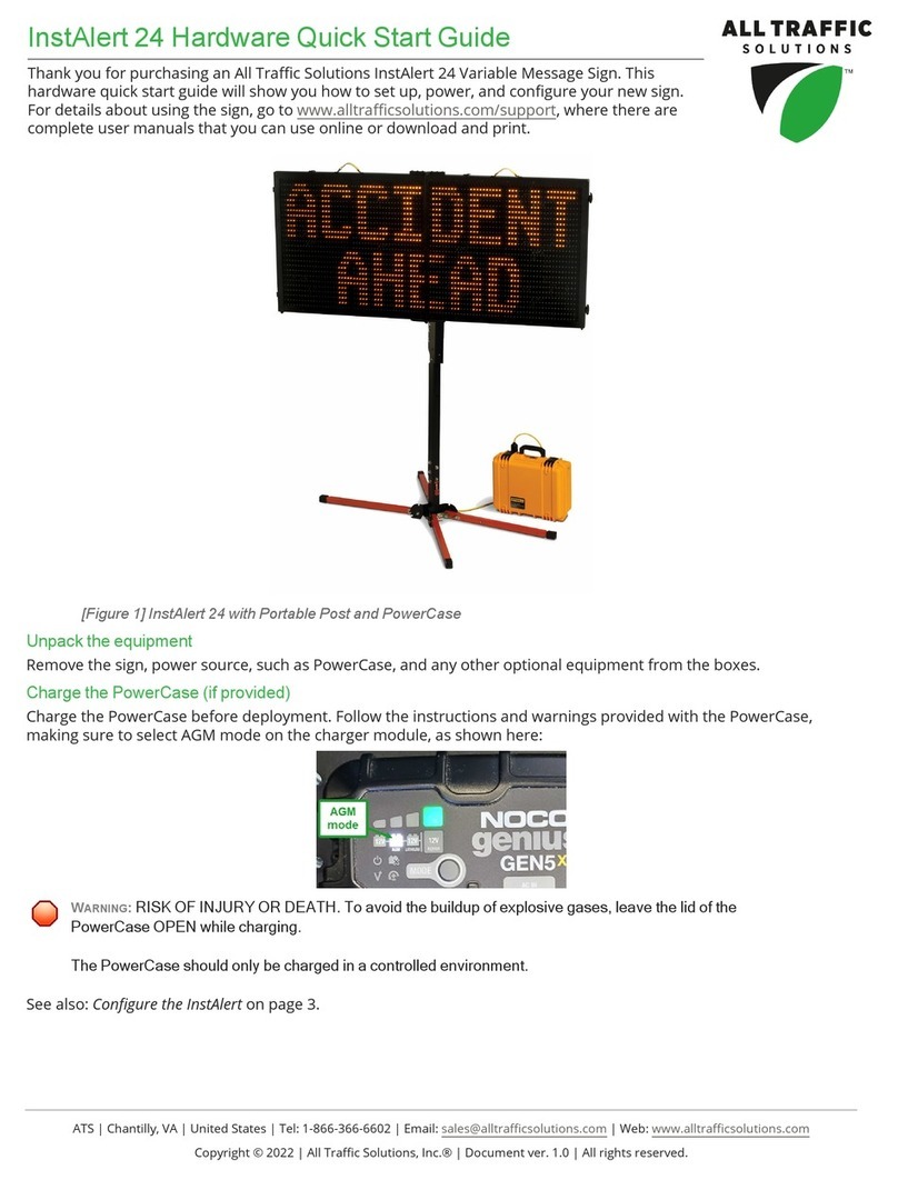 All Traffic Solutions InstAlert 24 Hardware quick start guide