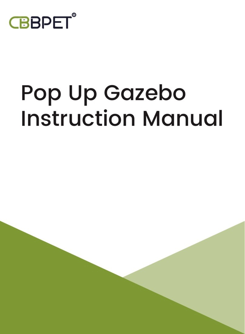 CBBPET Pop Up instruction manual
