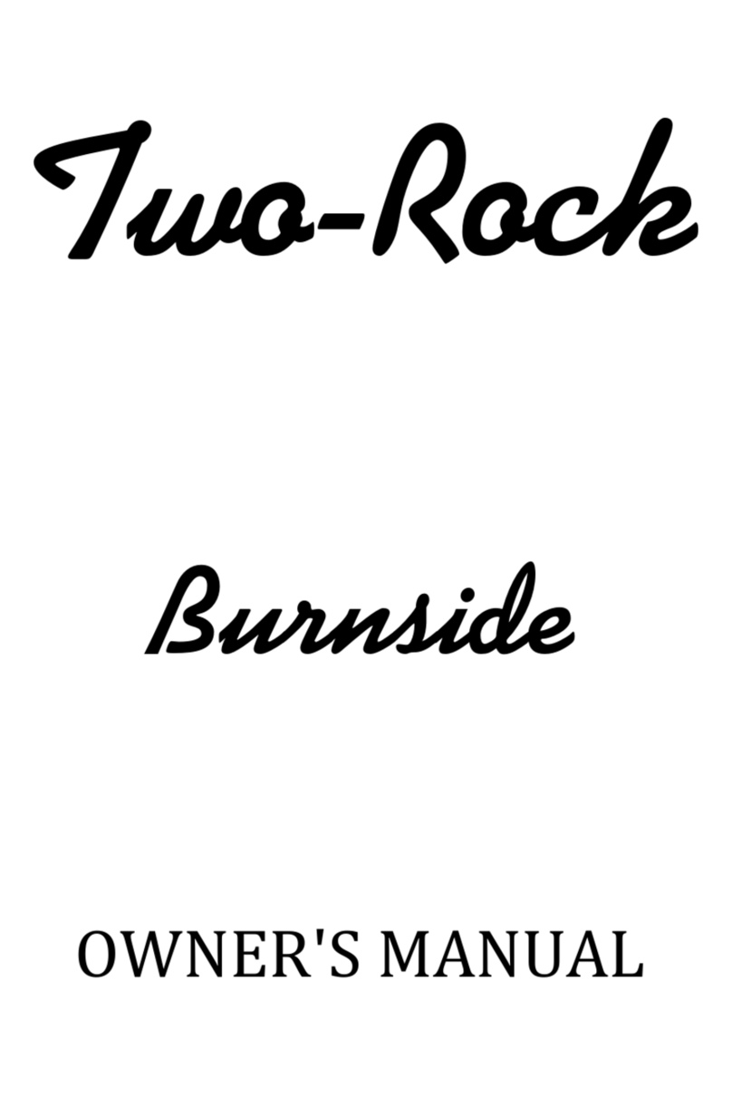 Two-Rock Burnside owner's manual