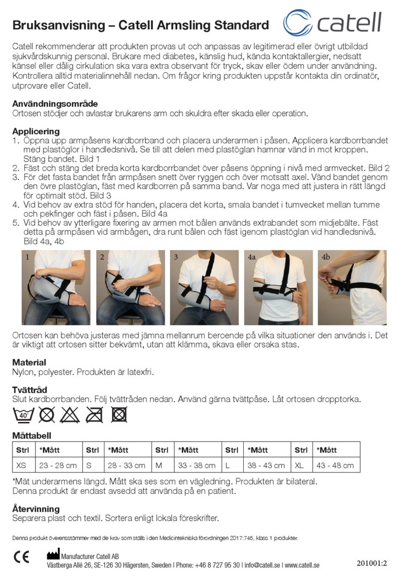 catell Standard Instructions for use