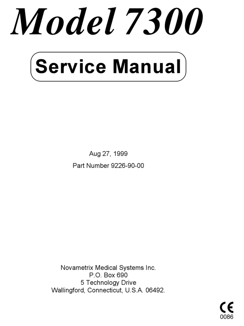 Novametrix Medical Systems 7300 Service manual Novametrix Medical Systems 7300 Service manual